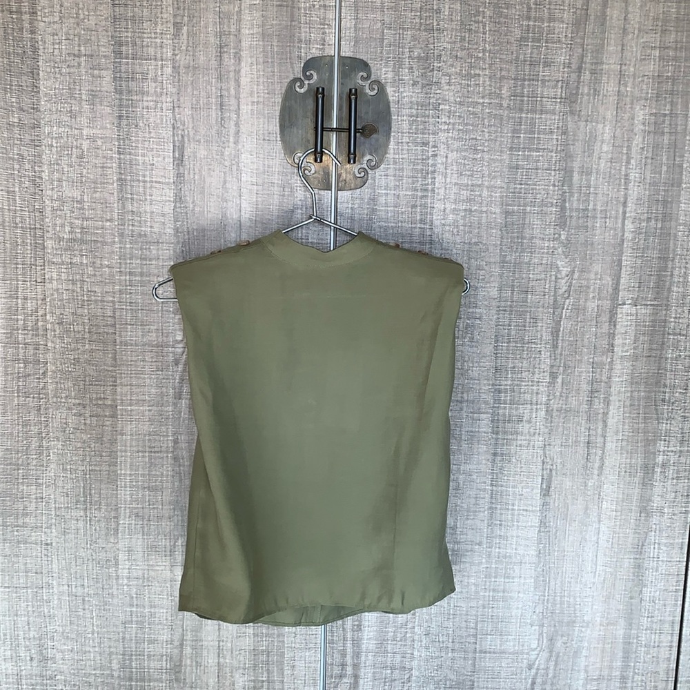Zara Shoulder Pads Top
